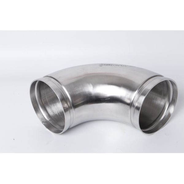 Heating Piping Stainless Steel Grooved Fittings Welded Customized