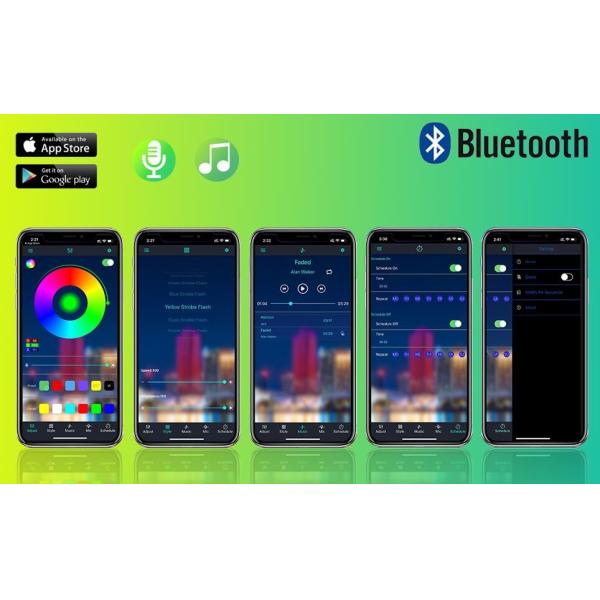 света прокладки СИД 36W IP65 12V 10M Dreamcolor