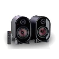 Haut-parleurs sans fil de Subwoofer moderne, 5 pouces de haut-parleurs de bureau d'étagère