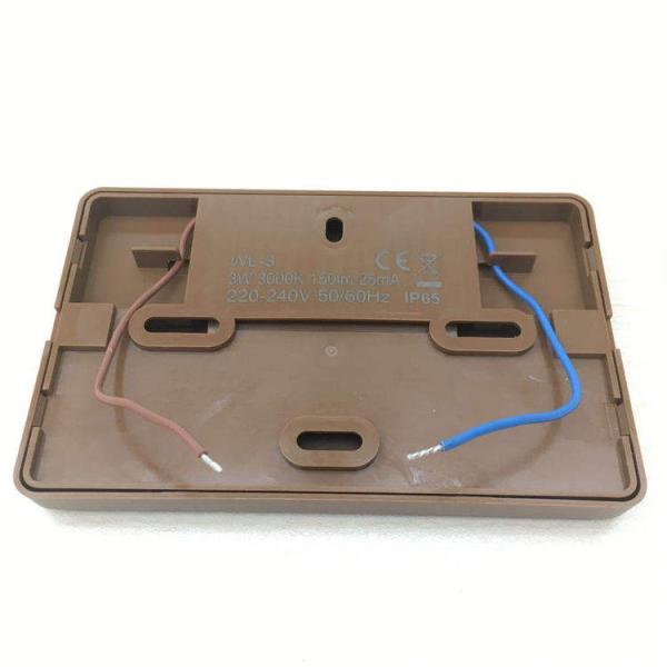 Embedded Underground Lamp Newly Designed 2W Plastic IP65 LED Staircase Step Wall Lamp