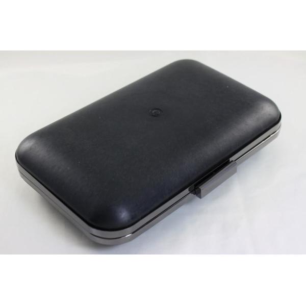 Metal Closure Gun Black Plastic Purse Frames 25.5*16*6.5cm