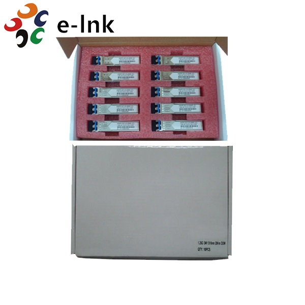 1.25G однорежимный модуль SFP - CWDM DFB Duplex LC 40KM с DDM