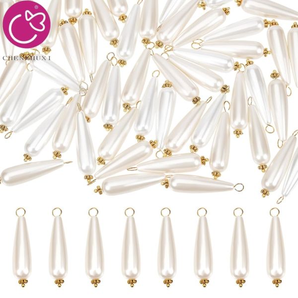 Fashion Earrings Drop Pearl Pendant Hanging Cap Hair Accessory Bracelet Material Necklace Accessory Accessories