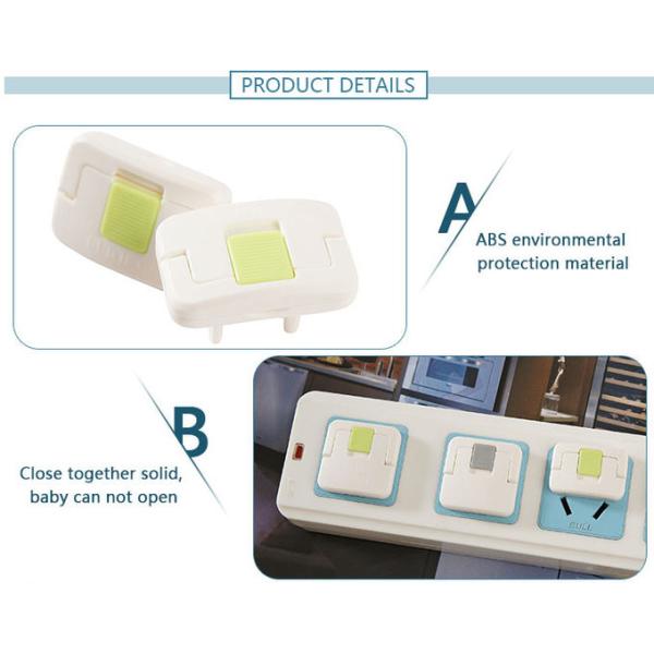 Electric Child Safety Outlet Covers Plug Protector Baby , Safety Plug Covers