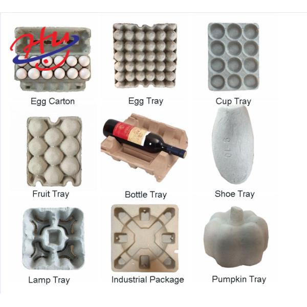 бумажная прессформа 153KW утилизации отходов машины подноса яйца 2500pcs/H