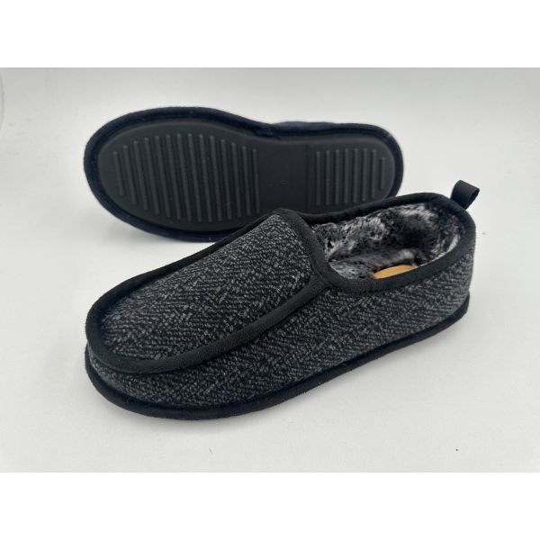 Souvenirs de mousse chaussures d'intérieur pour hommes TPR soule en caoutchouc chaud chaussures de maison tailles personnalisées