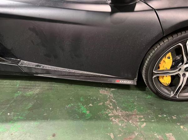 625C 650S Carbon Fiber Side Skirt 2011 - 2014 650s Gt3 Body Kit