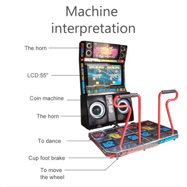 Video Game Pump It Up Arcade Dance Machine For Children'S Paradise