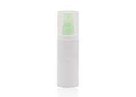 da garrafa livre lisa do pulverizador do plástico de Overcap do ombro de 60ml 100ml material branco do ANIMAL DE ESTIMAÇÃO