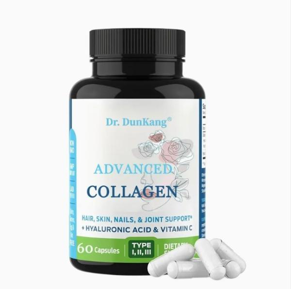 OEM Multi Collagen Pills With Hyaluronic Acid Vitamin C Collagen Supplement