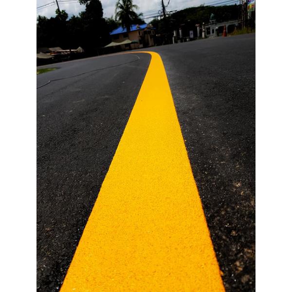 Durable Thermoplastic Road Marking Paint with Highly Reflective Glass Beads for White and Yellow Traffic Safety Solutions
