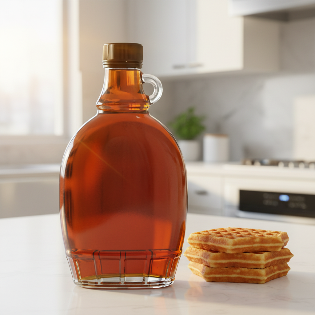 100ml 250ml 375ml Clear Flat Glass Bottle With Food Grade Screw Cap
