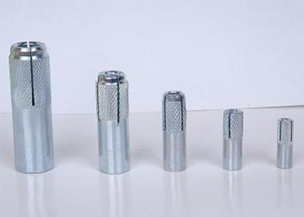 M8 M10 M12 Concrete Drop In Anchors With White / Yellow / Blue Zinc Plated
