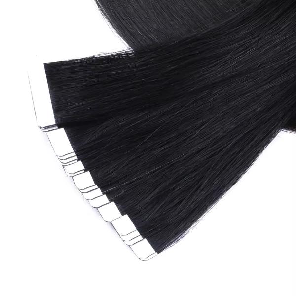 100% Remy Raw Human Hair Tape-In Hair Extension from with 60% Longest Hair Ratio