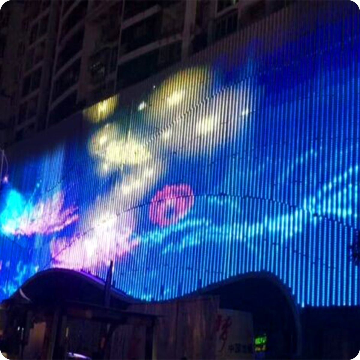 Водонепроницаемое Pixel Light здание мостовой точки света парк ландшафтного освещения