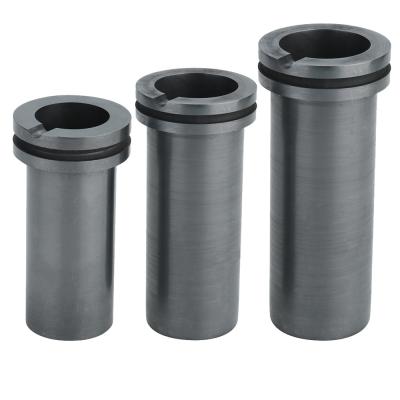 Cadinho de grafite de alta pureza de mesa 1kg/2kg/3kg para fusão de metal de joias