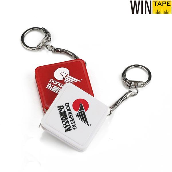 Wintape Измерительная лента Горячая продажа Мини-ключевая лента Меры продвижения Квадратная выдвигаемая мини-продвигательная лента Меры