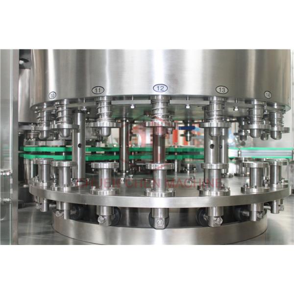 Volumetric Bottle Vial Filling Aluminum Canning Equipment With Bottle Washing