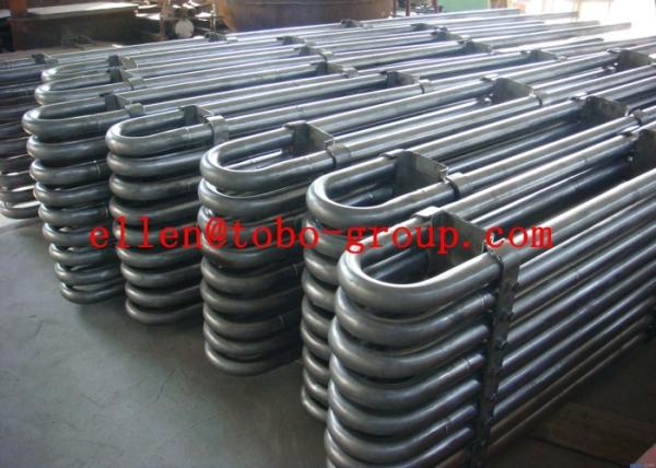 ASME B163 B677 Stainless Steel U Bends , Stainless Exhaust Tubing