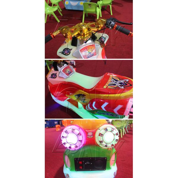 Playground Amusement Kiddy Ride Machine 1 - 2 Player Music Motorbike