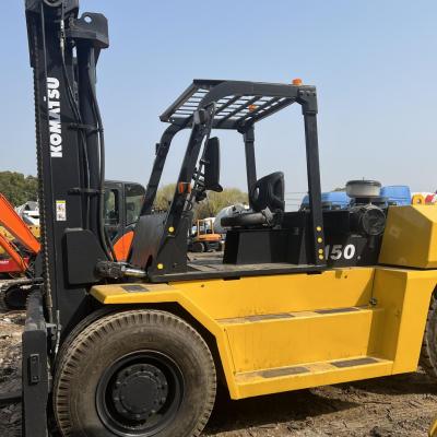 AC Drive Used Forklift Komatsu FD150 15 Ton 122kW