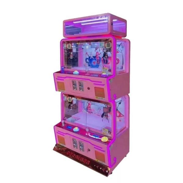 Prix de l'usine de Dreamland Pièce Opérée Prix en peluche Jeux cadeaux Grue Jouets Machines Mini-cadeaux Machine à griffes