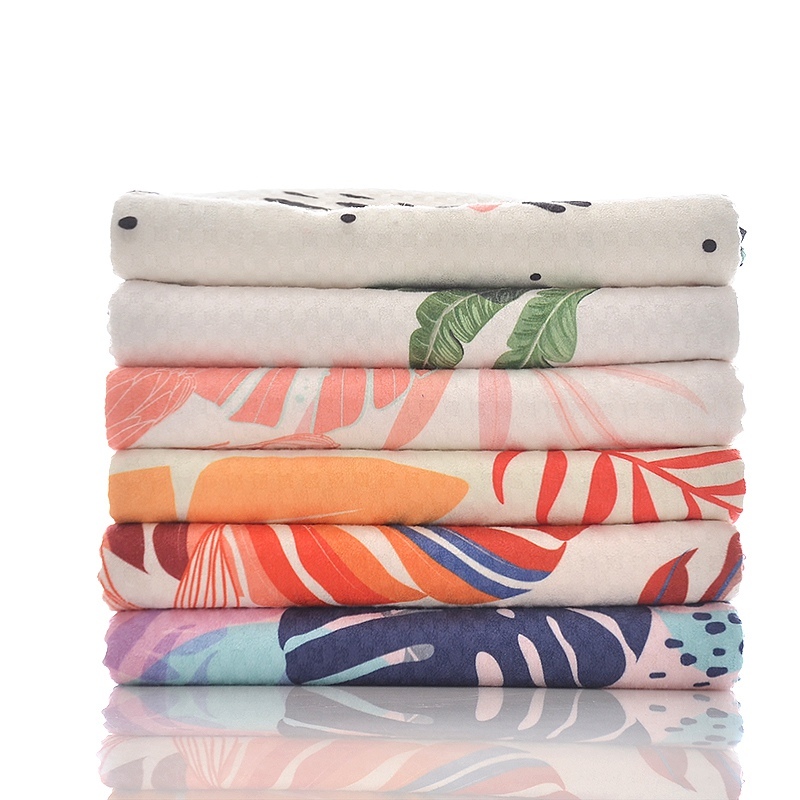 Custom 400gsm Lightweight Microfiber Beach Towel Extra Large
