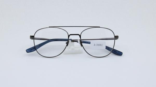 Fashion Designer Metal Optical Glasses Frame Anti Blue Light Computer Glasses Eye Protection for Men