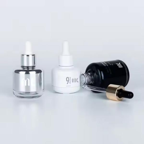 Glass Dropper Bottle 30ml 50ml 60ml Eye Dropper Bottles OEM Logo (MC-608)