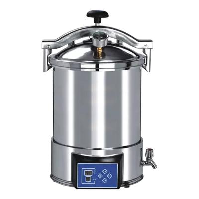Equipamento vertical portátil 18L do esterilizador da autoclave de vapor