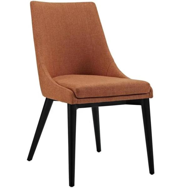 Antiwear Linen Upholstered Dining Chair Multipurpose Morden Style