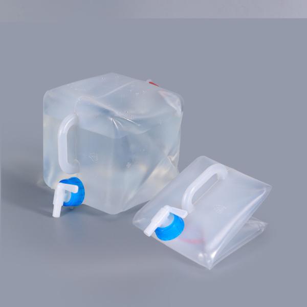 Contenant d'eau portable en forme carrée pour le camping