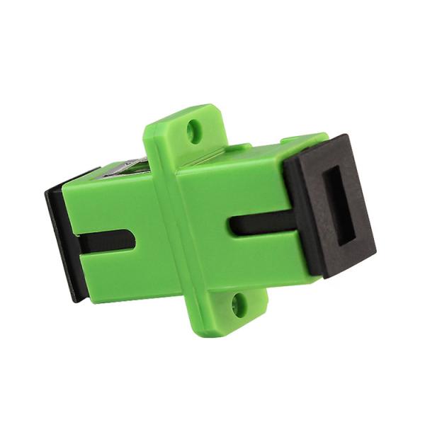 1510nm SC SC Coupler Simplex Fiber Optic Flange