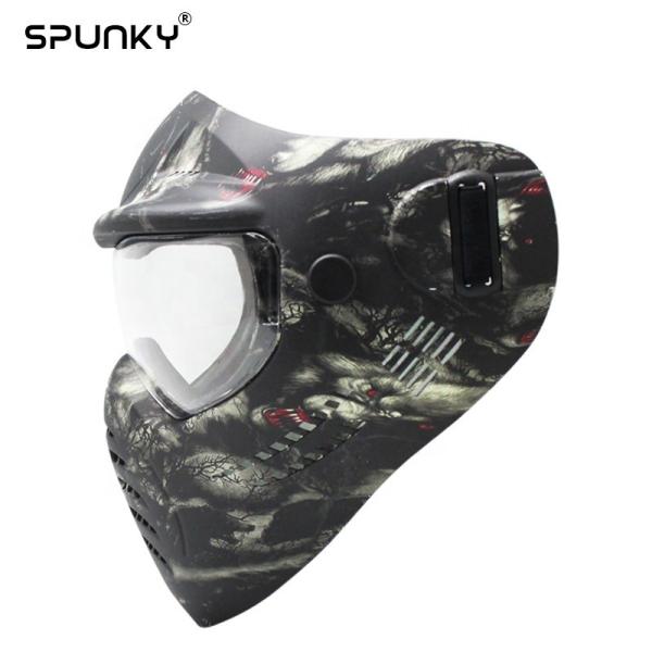 Camouflage Airsoft Military Tactical Face Mask For Outside Sports Protection
