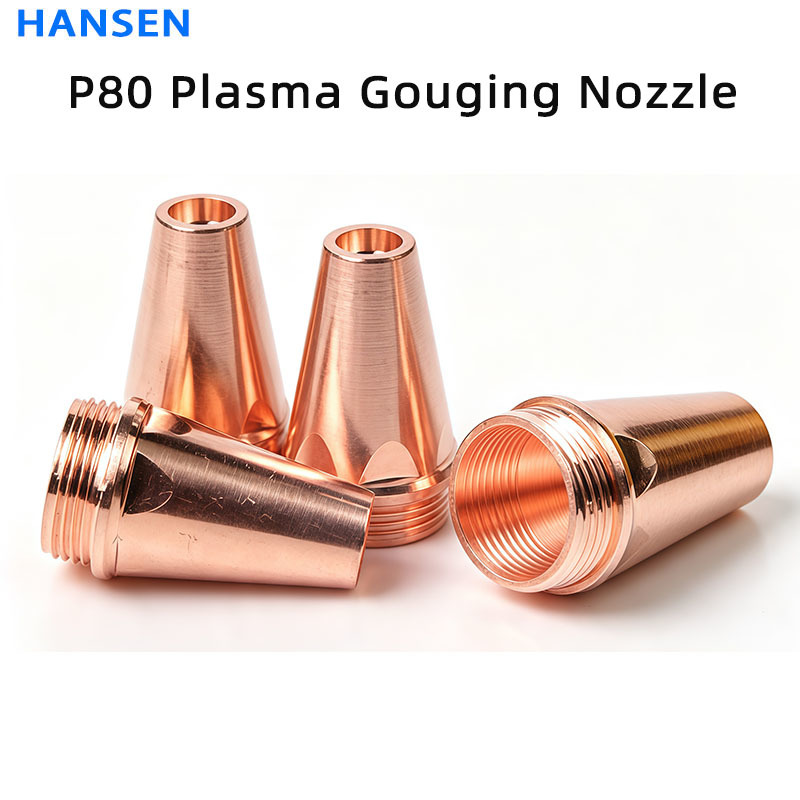 P80 Plasma Gouging Nozzle ，P80 Plasma Gouging Nozzle , Replace Carbon Rod , Grooving Tip for P80 Plasma Cutting Torch Consumables