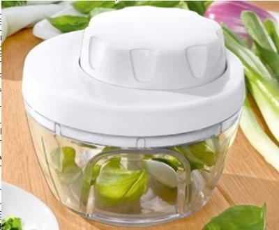 Twist Plastic Vegetable Cutter , PS ROHS Fruit Chopper With 3 Blade