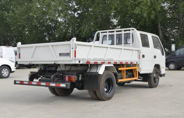 Prix d'usine JMC 4X2 116HP 3.19M Petit camion de déchargement mini-éclairé à bascule avec haute performance