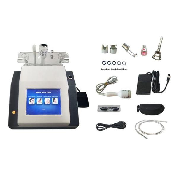 Diode Laser Pigmentation Removal Machine 980nm For Capillary Vascular Therapy