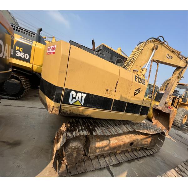 12 Ton Used CAT Excavators Mini Caterpillar E120B Excavator
