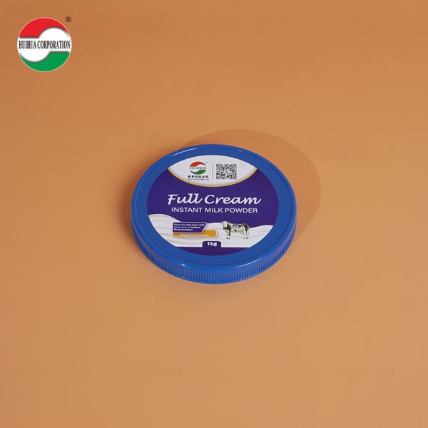 Food Grade 502# 125mm Plastic PP PE Cover Lid For Milk Powder Bottle ISO / SGS / FDA / FSSC Approved