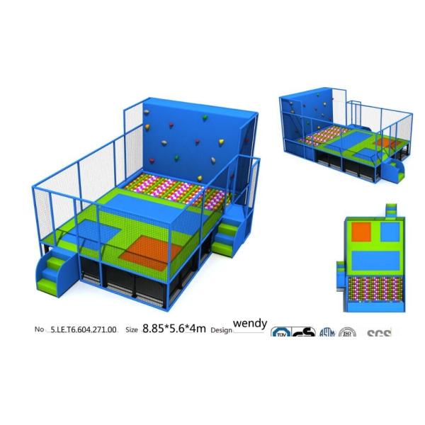 Chinese Senjun 49M2 BungeePark/ Provocative Trampoline/ Fashion Indoor Gymnastic Sports Trampoline