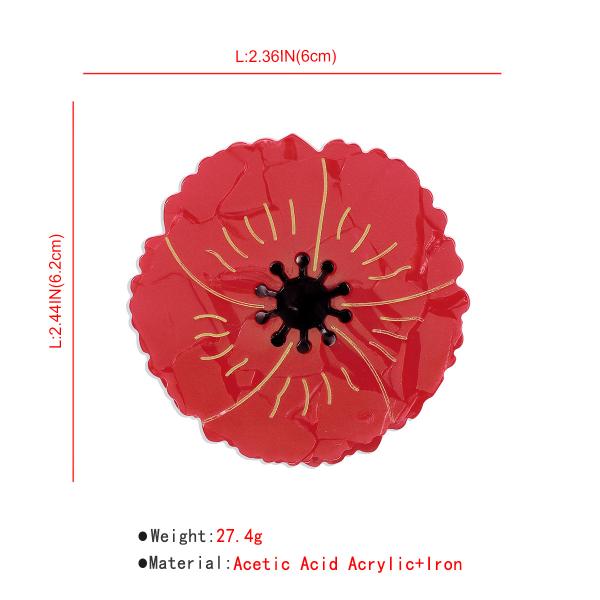 Creative design interesting acetate resin flower hairpin hair clip Daisy bouquet girls hairpin accessories