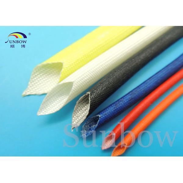 155C Class F Braided Fiber Glass Sleeving Coated Acrylic Resin 2500V