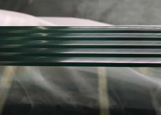 3mm Clear Tempered Safety Glass / Furniture Tempered Glass With Strong Anti Impactant