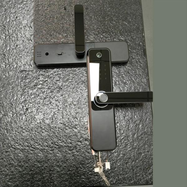 Camera Door Lock With Code And Fingerprint Waterproof Code Door Lock