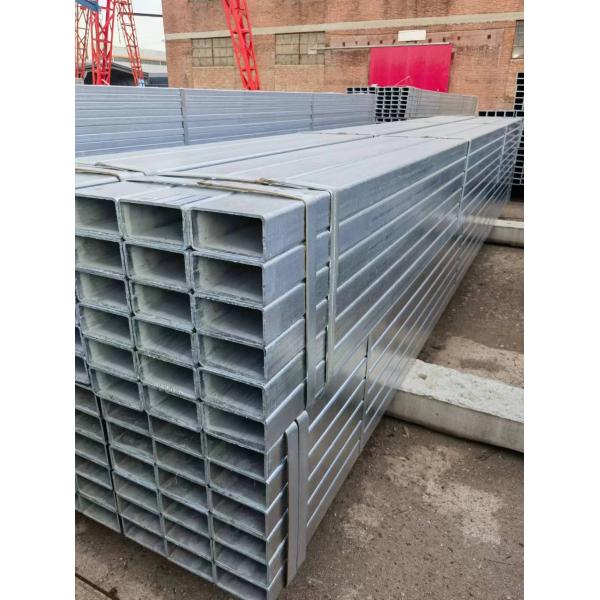 Galvanized Steel Square Pipe Thickness 0.5mm-25mm Channel Steel Standard Sizes
