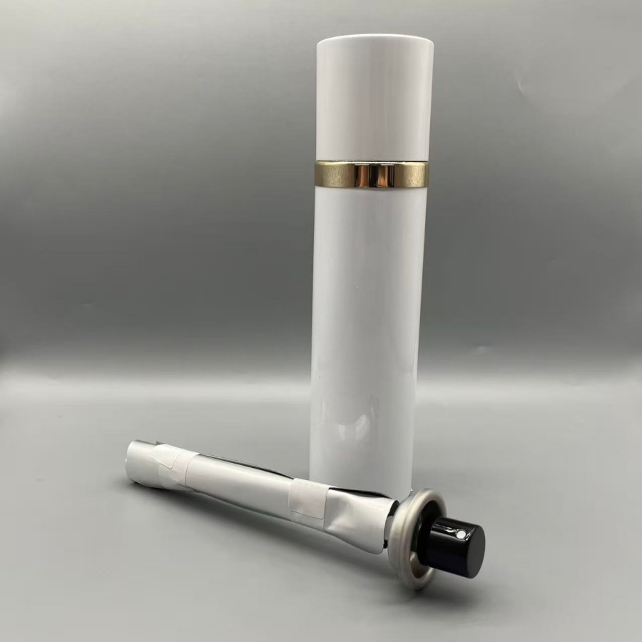 Bag on Valve Aluminum Aerosol Can, Pressurized BOV Canister for Body Spray Cosmetic Packaging