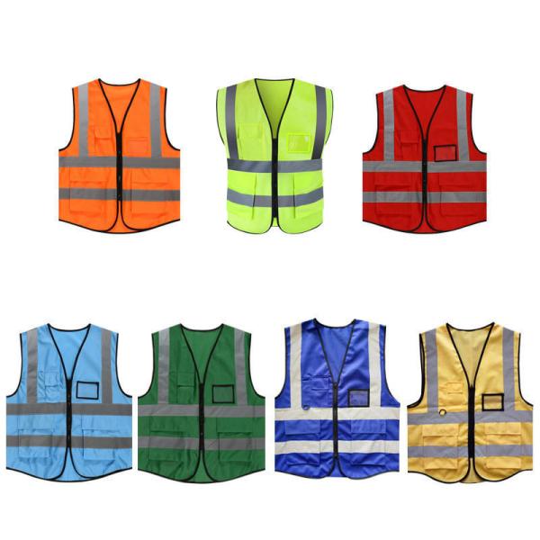 Luminous Generation of Driving Reflective Vest 160g Construction Reflective Traffic Road Working Jackets Safety Vest