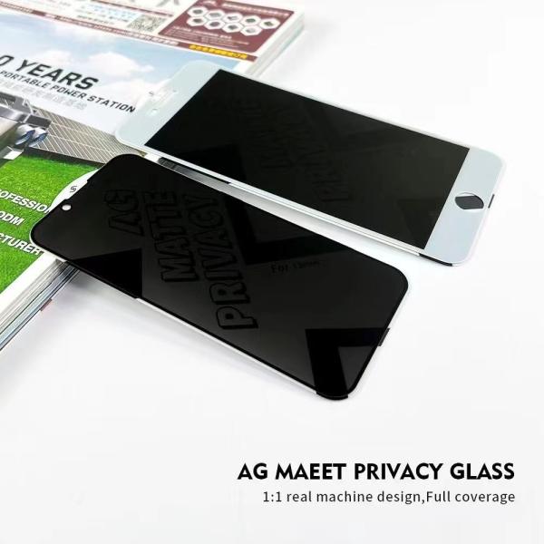 AG Matte Cell Phone Protective Glass iPhone 14 Pro Max 11 Iphone tela de privacidade