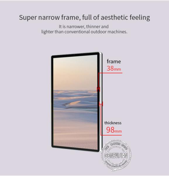 3500nits TFT LCD Outdoor Digital Signage Displays For Advertising